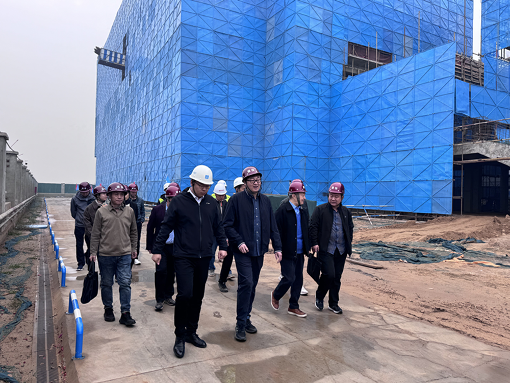 米乐网页版登录入口党委委员、纪委书记张炼带队调研六十七高项目建设